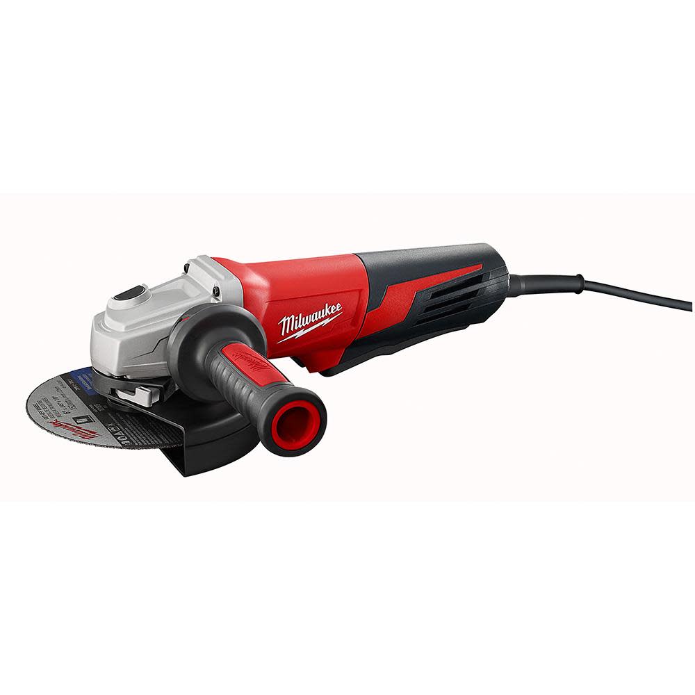 13 Amp 6 In. Small Angle Grinder Paddle， No-Lock ;