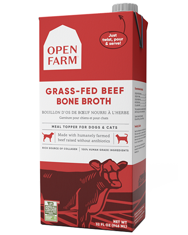 Open Farm All Life Stage Beef Bone Broth Dog Wet Food