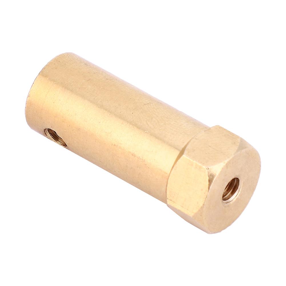 5pcs 30mm Lengthen Coupling High Quality Hex Brass Motor Connector Accessories 6mm/7mm/8mm6mm