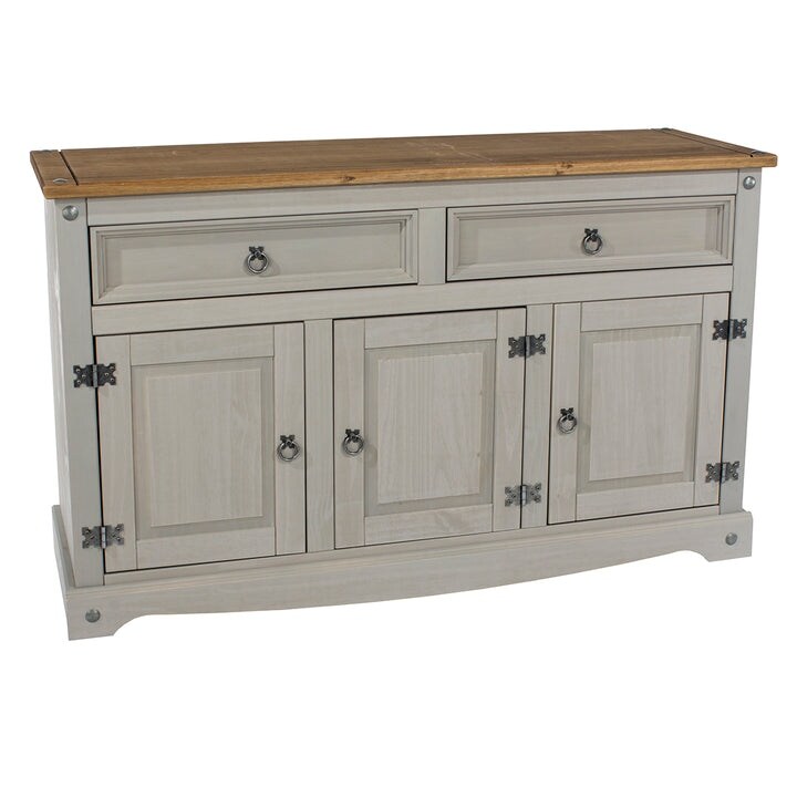 Wood Buffet Sideboard Corona Collection  Furniture Dash