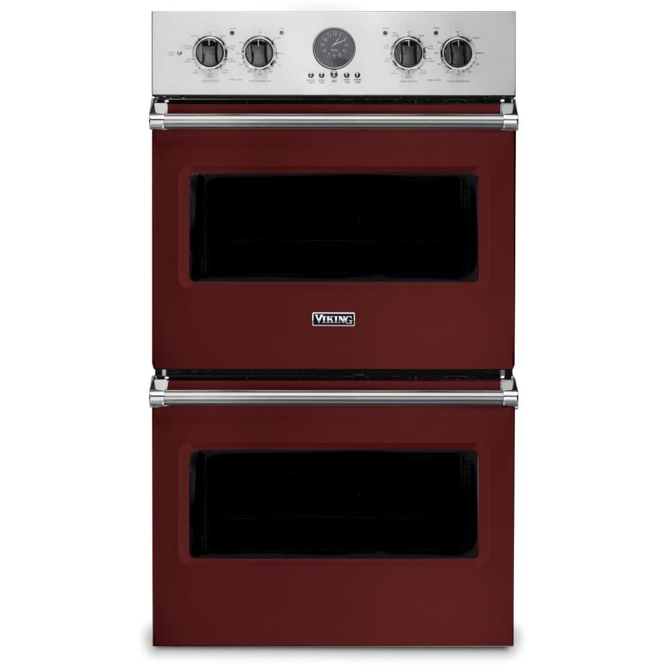 Viking 30-inch 9.4 cu.ft. Built-in Wall Double Oven with TruConvec Convection VDOE530RE