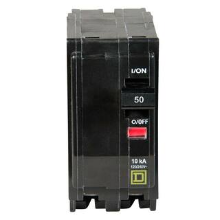 Square D QO 50 Amp 2-Pole Circuit Breaker(QO250CP) QO250CP