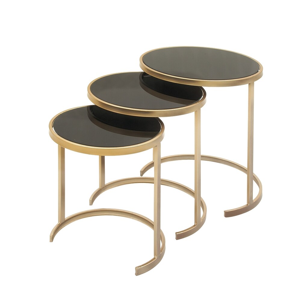 Iron Traditional Accent Table (Set of 3)   S/3 21\