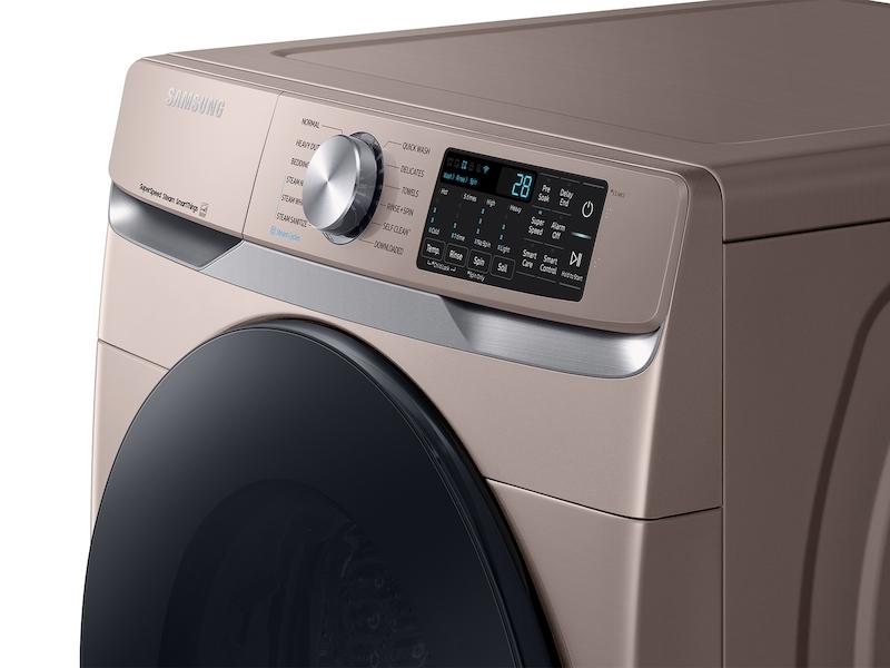 Samsung WF45B6300AC 4.5 Cu. Ft. Large Capacity Smart Front Load Washer With Super Speed Wash In Champagne