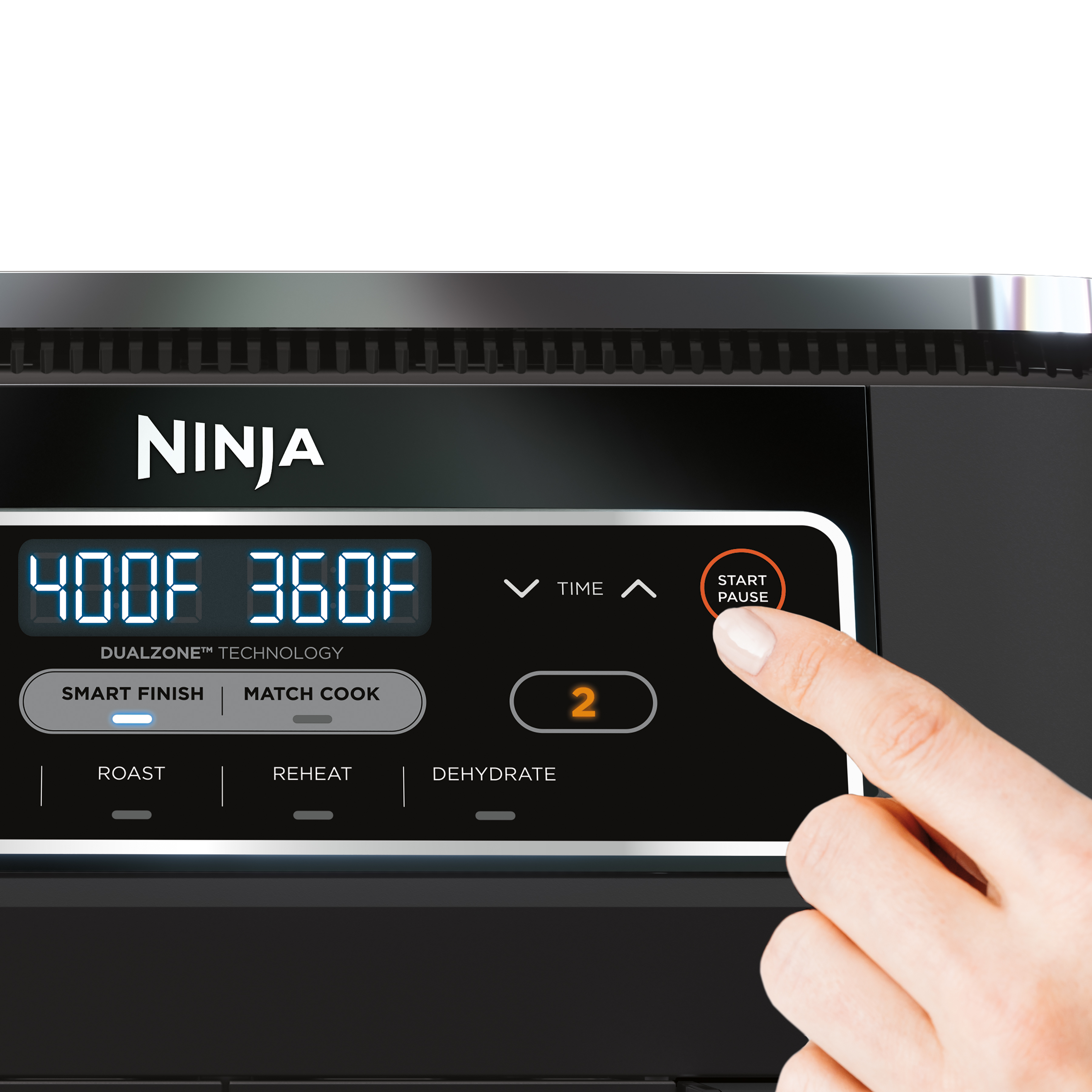 Ninja Foodi 4-in-1 8-Quart. 2-Basket Air Fryer with DualZone Technology- Air Fry， Roast， and more