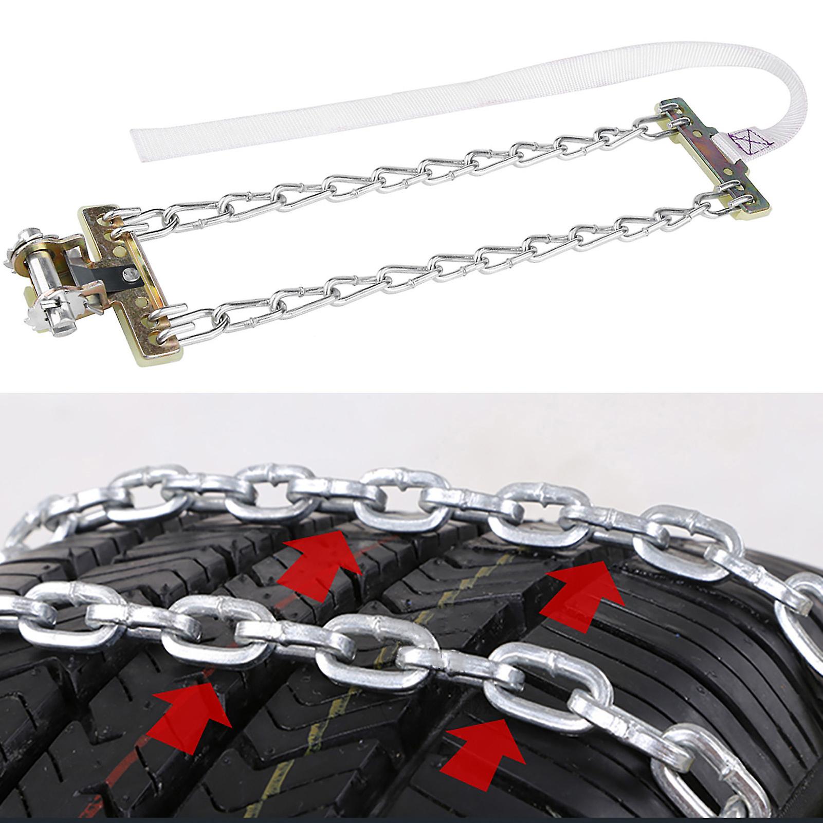 235 - 285mm Tire Anti Skid Steel Chain Snow Mud Car Security Tyre Belt For Car Truck Suv