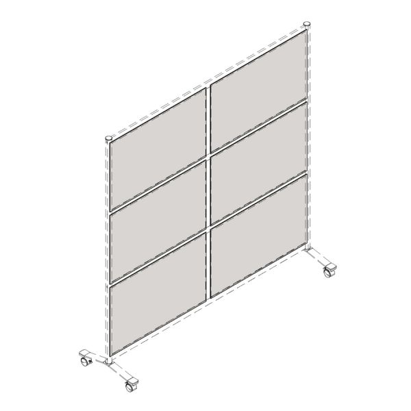 Lorell Adaptable Panel Dividers