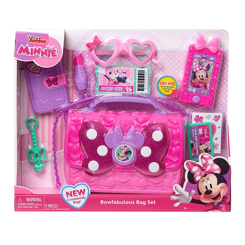 Disney Junior Minnie Mouse Bowfabulous Bag Set