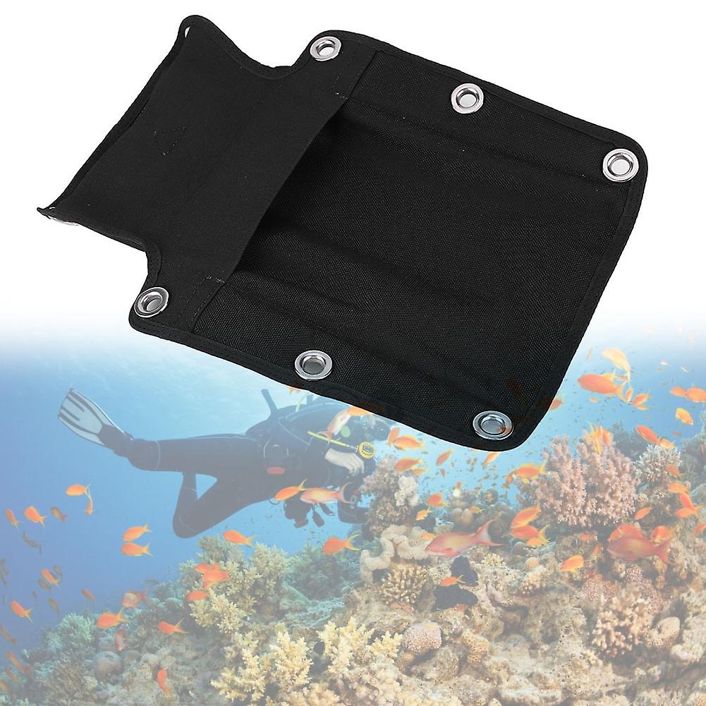 Black Nylon Heavy Duty Technical Scuba Diving Diver Harness Backplate Back Plate Padrd-808