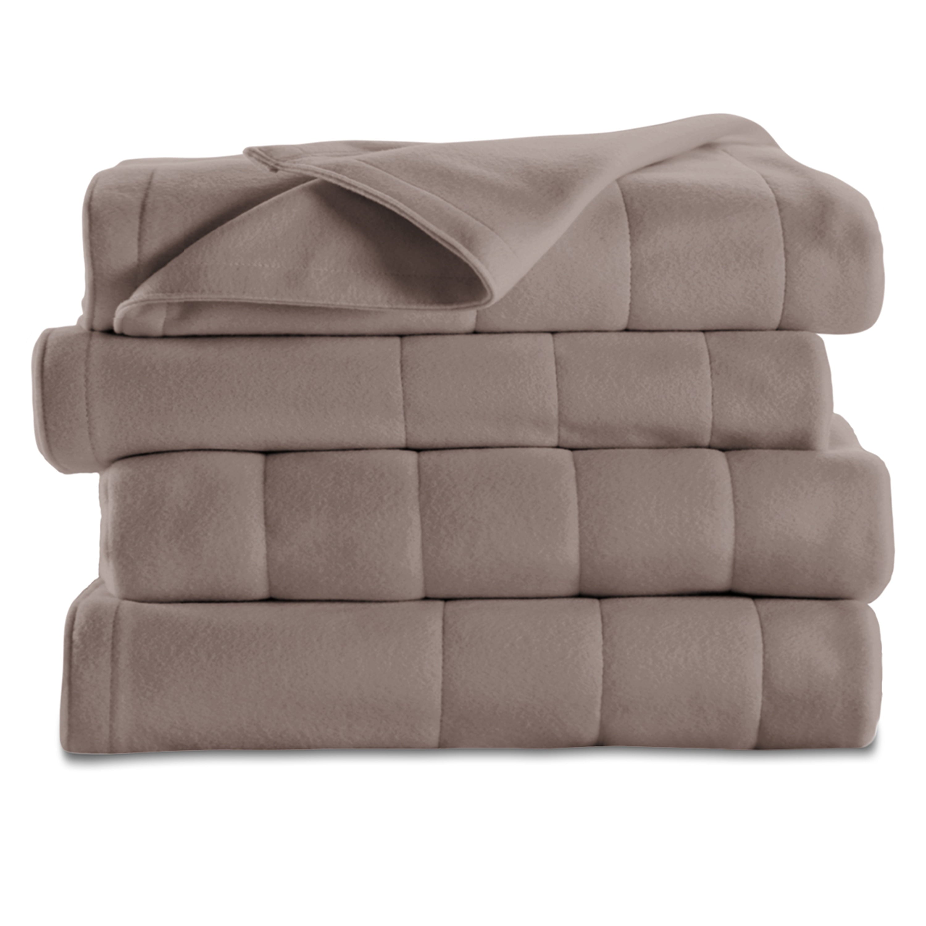 Sunbeam Electric Heated Fleece Blanket