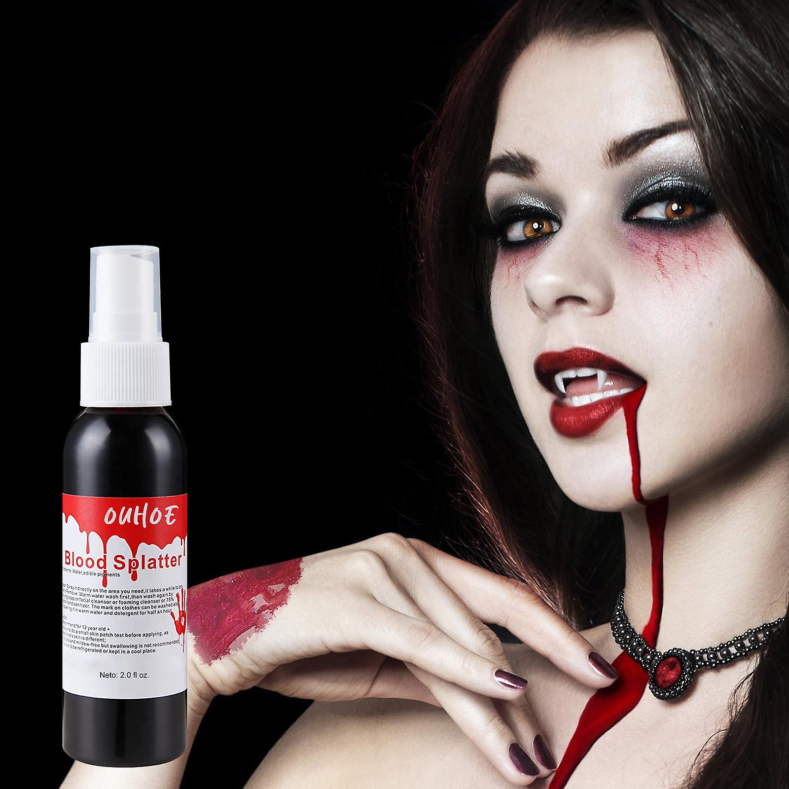 Blood Spray Halloween Plasma Spray Vampire Zombie Blood Makeup Props Atmosphere Simulation Props