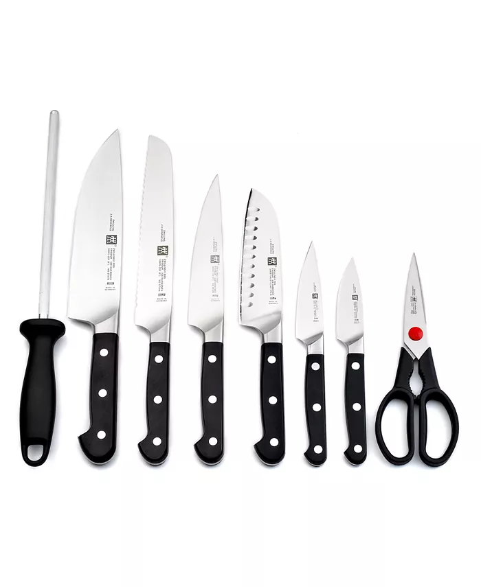 Zwilling Pro 9pc Knife Block Set