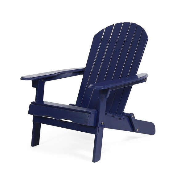 Hanlee Acacia Wood Folding Adirondack Chair by Christopher Knight Home