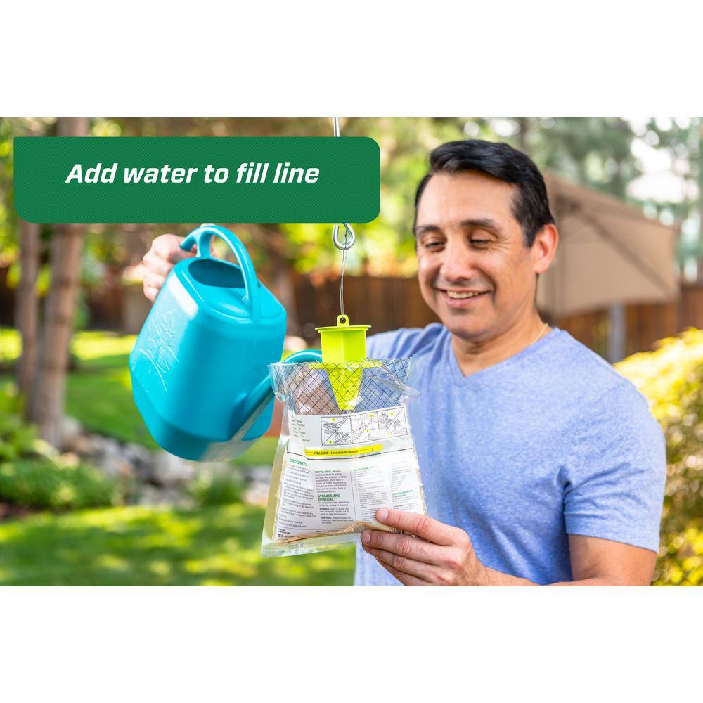RESCUE Outdoor Disposable Fly Trap FTD-DB12