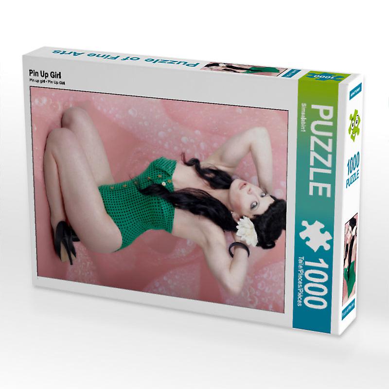 Pin up girl   calvendo foto puzzle