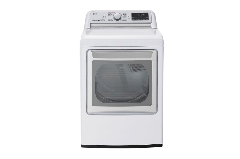 Lg DLEX7800WE 7.3 Cu.Ft. Smart Wi-Fi Enabled Electric Dryer With Turbosteam™