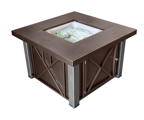 PrimeGlo GSF DGHSS Decorative Hammered Bronze Fire...