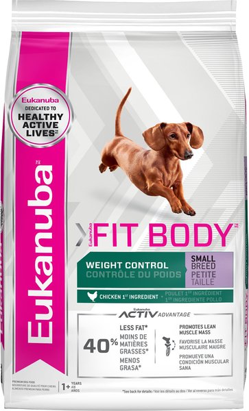 Eukanuba Fit Body Weight Control Small Breed Dry Dog Food