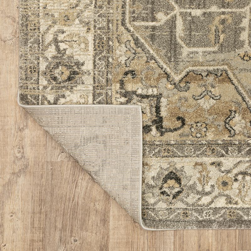 StyleHaven Franklin Vintage Center Medallion Area Rug