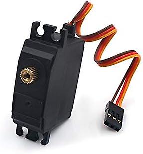 Three-Wire Metal Gear Servo with 25-T Metal Servo Arm for 12428 12429 1/12 RC Car Upgrade Parts Acce