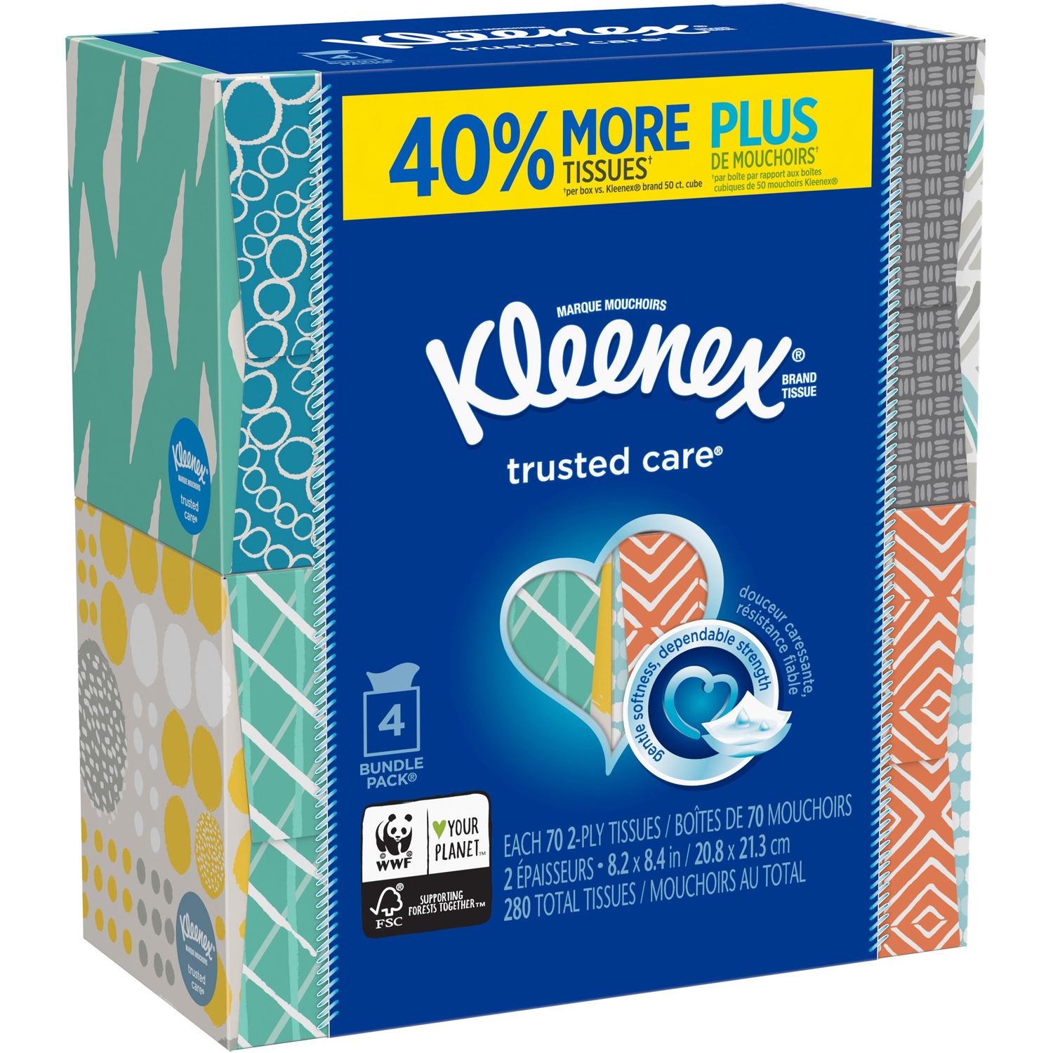 Trusted Care Tissues by Kimberly-Clark Corporation KCC50184CT