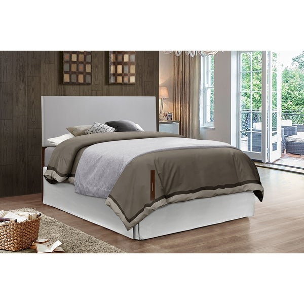 Faux Leather Adjustable height Headboard - - 20756443