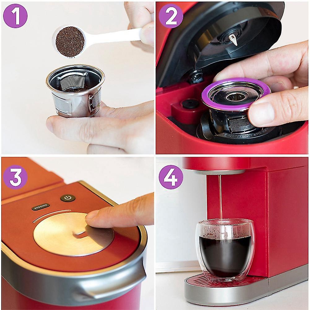 Reusable K Cups For ， Reusable Coffee Pods， Refillable K Cups For Coffee Maker 2.0 And 1.0