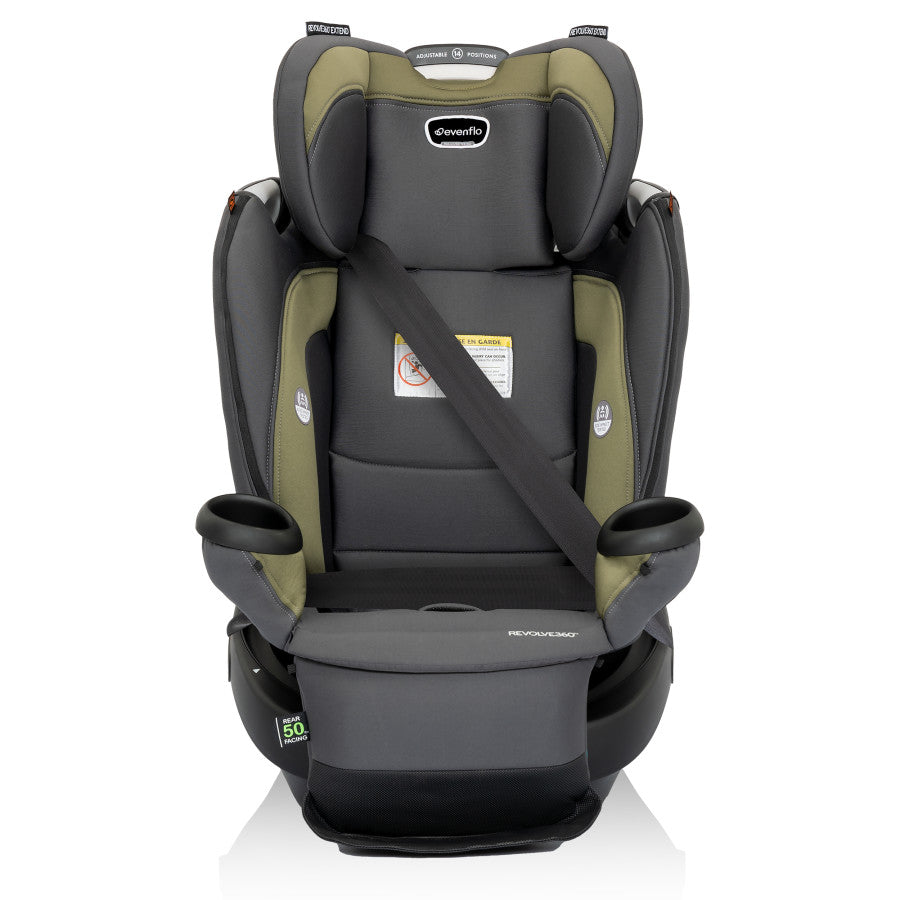 Revolve360 Extend Rotational All-in-One Convertible Car Seat with Quick Clean Cover