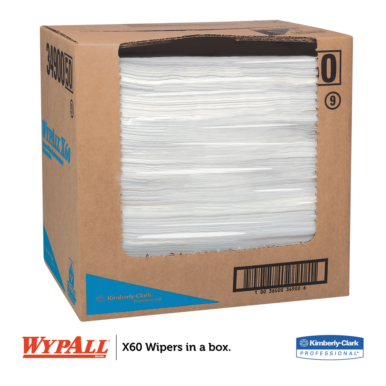 General Clean X60 Cloths by WypAllandreg; KCC34900