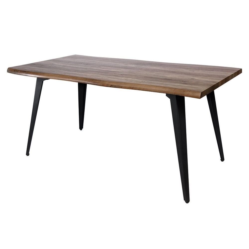 LeisureMod Ravenna Rectangular Wood 63\