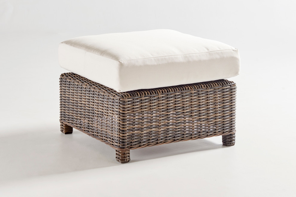 Barrington Ottoman   Tropical   Outdoor Footstools And Ottomans   by South Sea Outdoor Living  Houzz