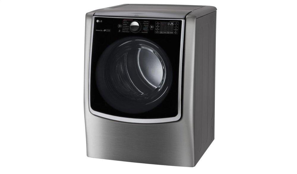 Lg DLEX9000V 9.0 Cu. Ft. Large Smart Wi-Fi Enabled Electric Dryer W/ Turbosteam™