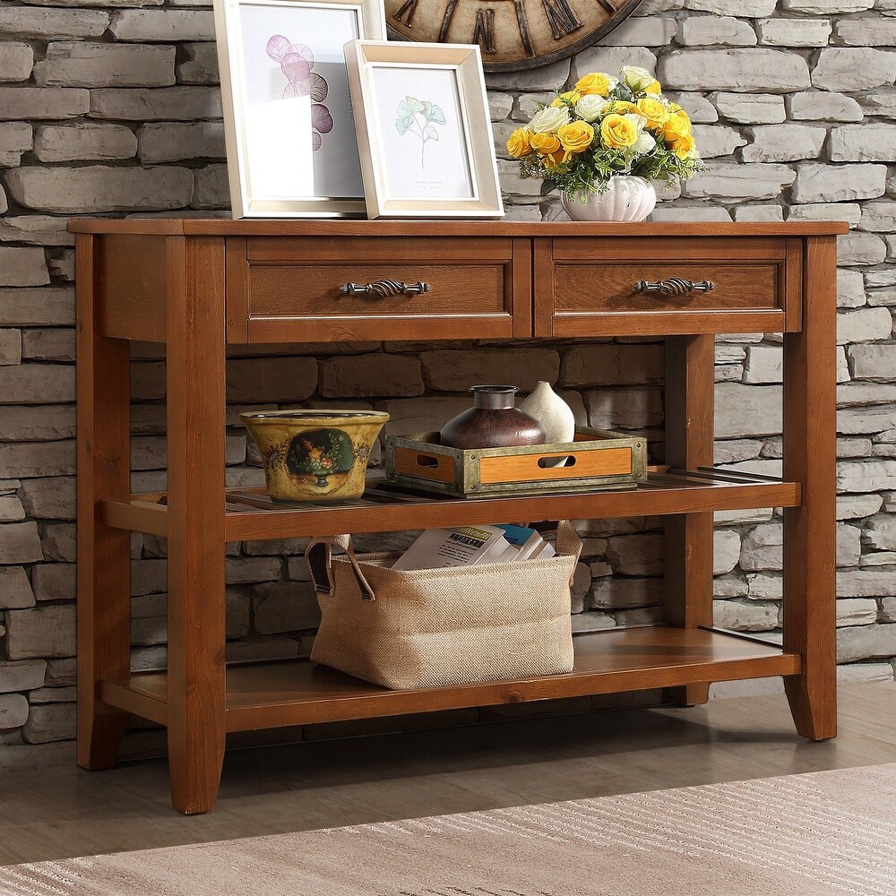 3 Tier Console Table for Entryway  42\