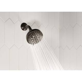 MOEN HydroEnergetix 8 -Spray Patterns with 1.75 GPM 4.75 in. Single Wall Mount Fixed Shower Head in Mediterranean Bronze 200W0BRB