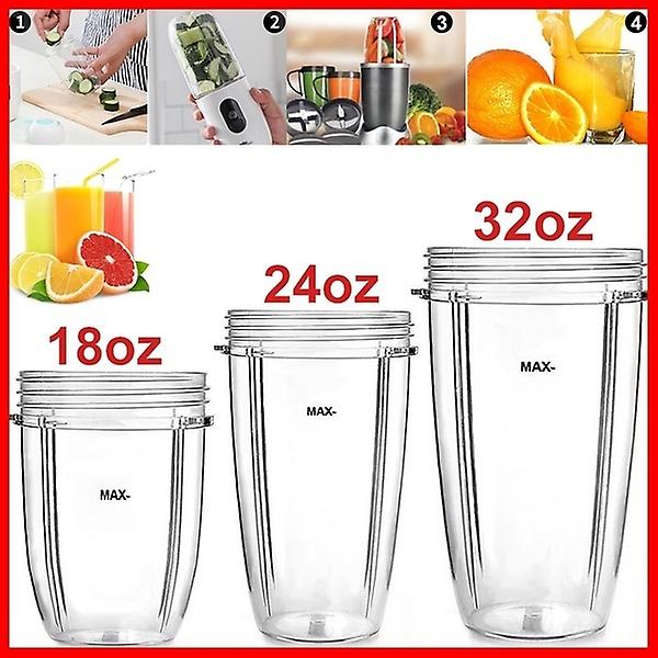 Juicer Cup Mug Clear Replacement For Bullet Juice (18 oz)