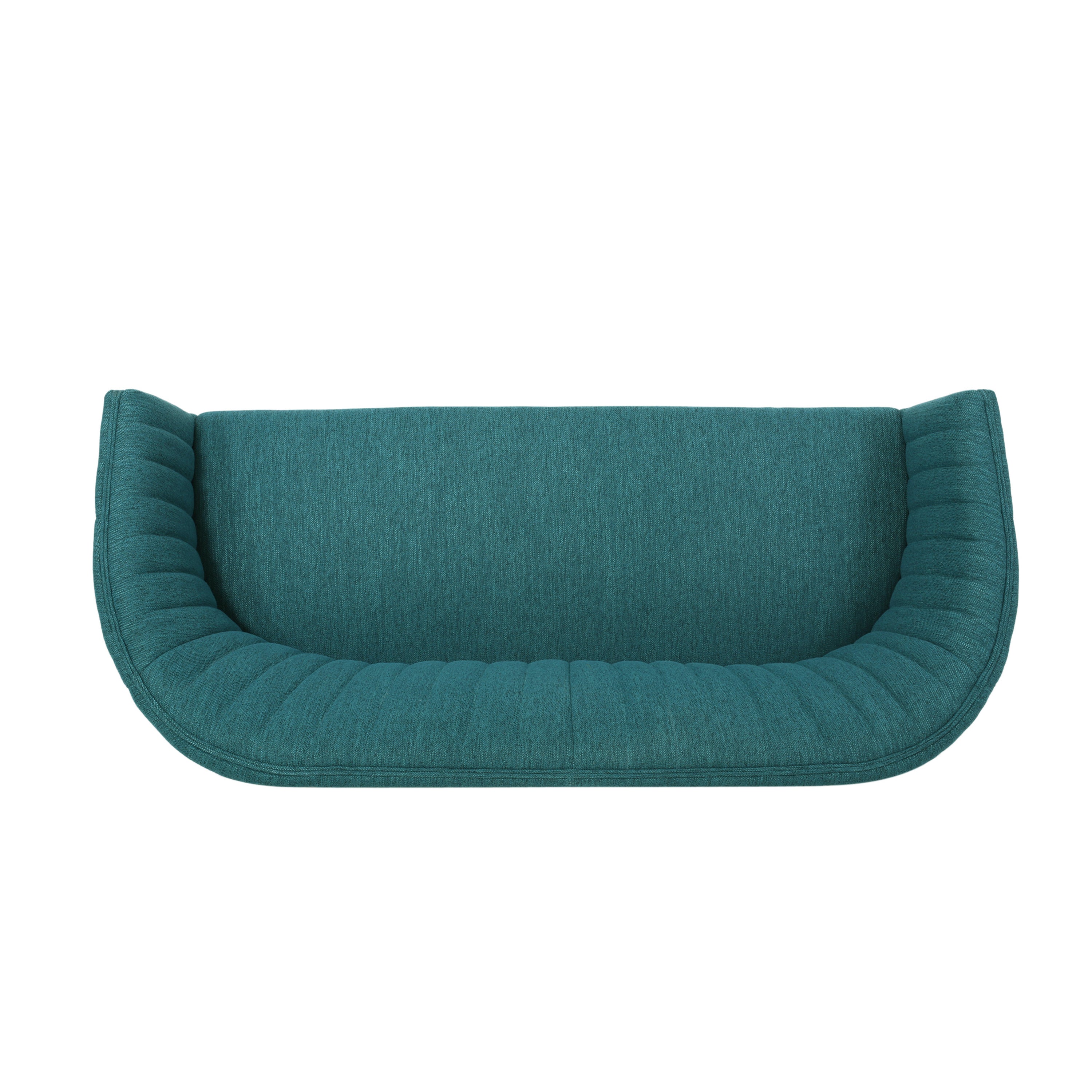 Deborah Mid-Century Fabric Settee