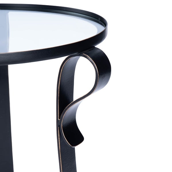 Butler Oddrya Metal and Glass End Table