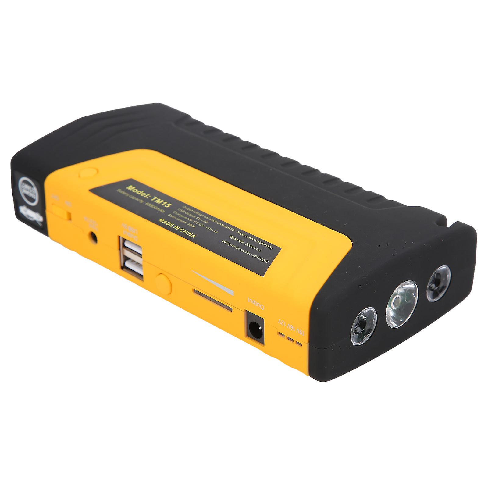 Car Jump Starter 68800mah 600a Mutifunction Battery Charger Portable High Powereu Plug 100240v