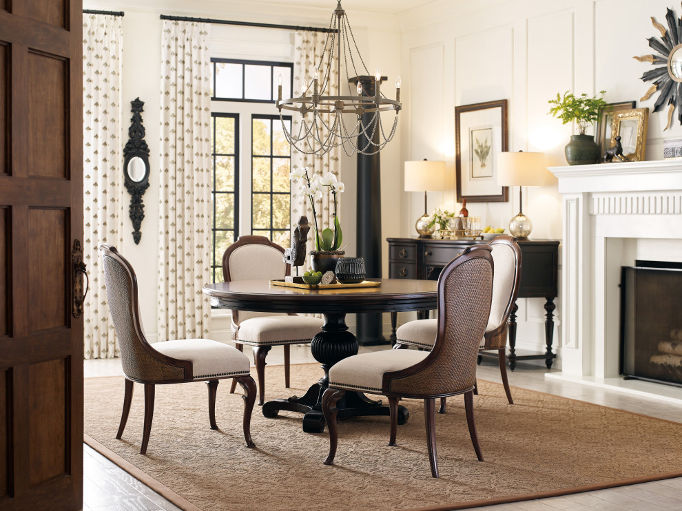 Charleston Upholstered Side Chair   Traditional   Dining Chairs   by Hooker Furniture  Houzz