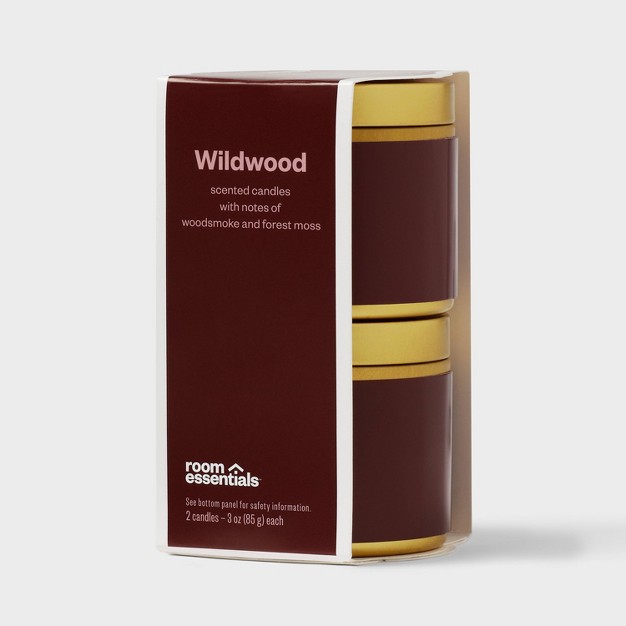 2pk 3oz Tin Gift Set Wildwood