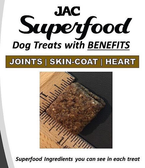 JAC Pet Nutrition Superfood Wild-Caught Alaskan Salmon Dehydrated Dog Treats