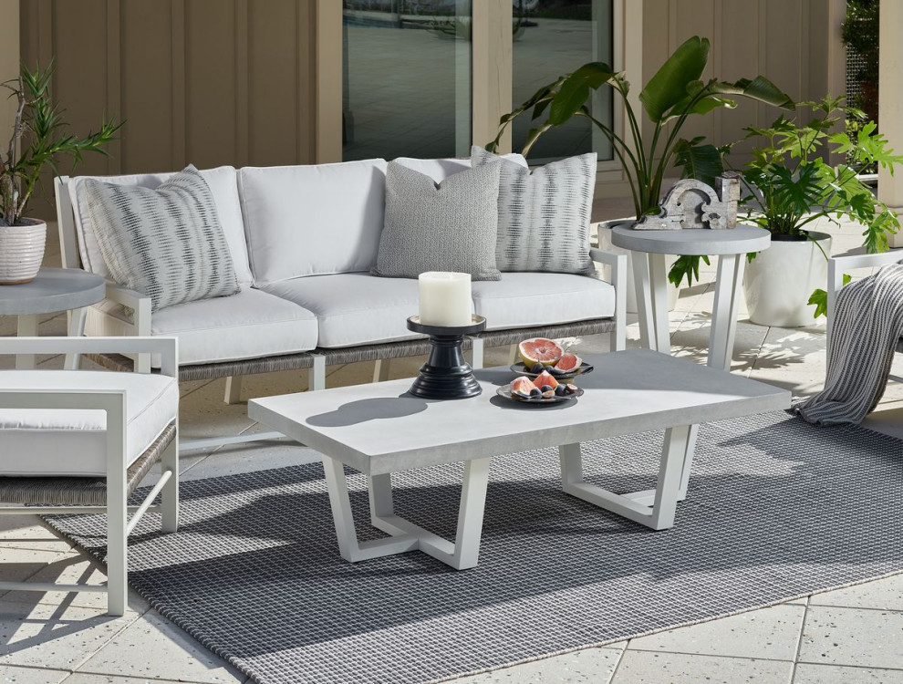 Universal Furniture Coastal Living Outdoor South Beach Cocktail Table   Contemporary   Outdoor Coffee Tables   by Unlimited Furniture Group  Houzz