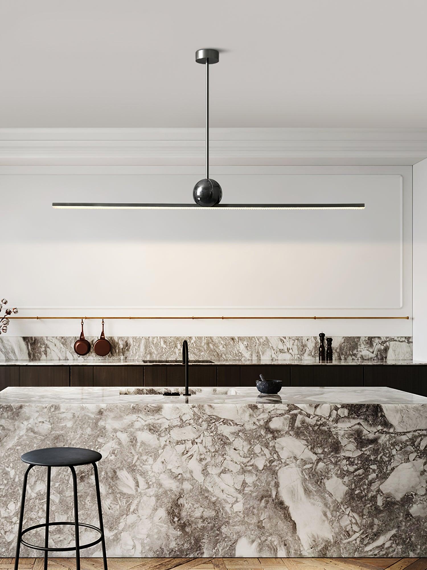 Marble Linear Pendant Lamp