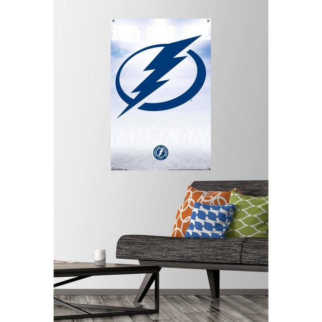 Trends International Nhl Tampa Bay Lightning Logo 17 Unframed Wall Poster Prints