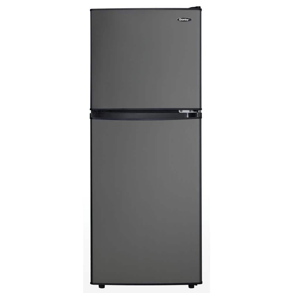 Danby 47 cu ft 2Door Mini Fridge in Black Stainless Steel