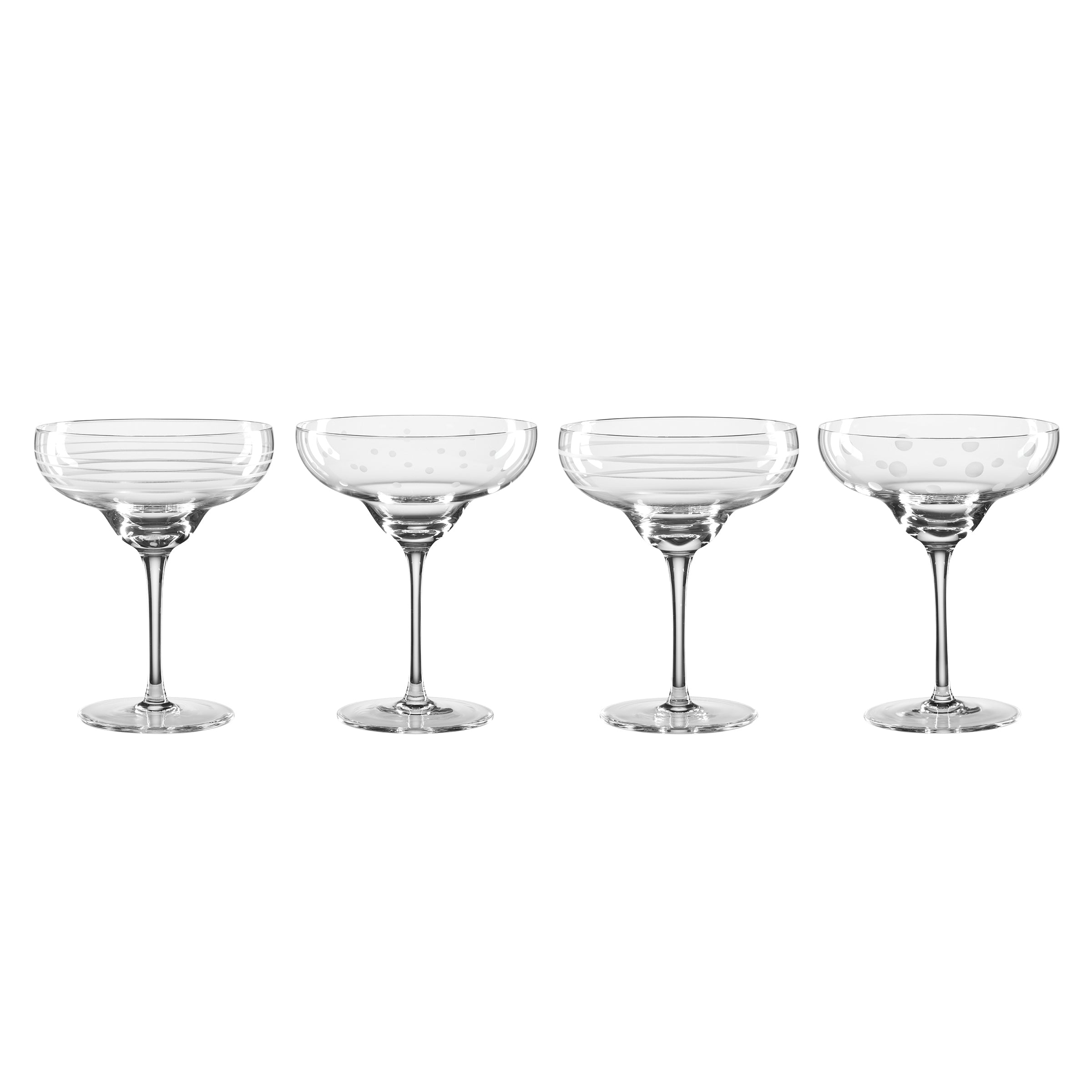 Mingle Margarita Glasses, Set Of 4