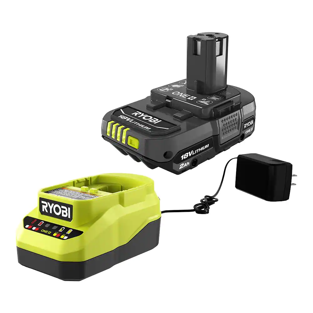 RYOBI PSD101B-PSK005 ONE+ 18V Cordless 1/2 in. x 18 in. Belt Sander with 2.0 Ah Battery and Charger