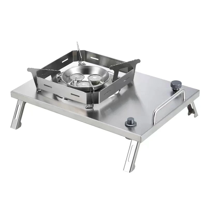 7500W power camping stoves portable 3 gas burner  stove for camping hiking