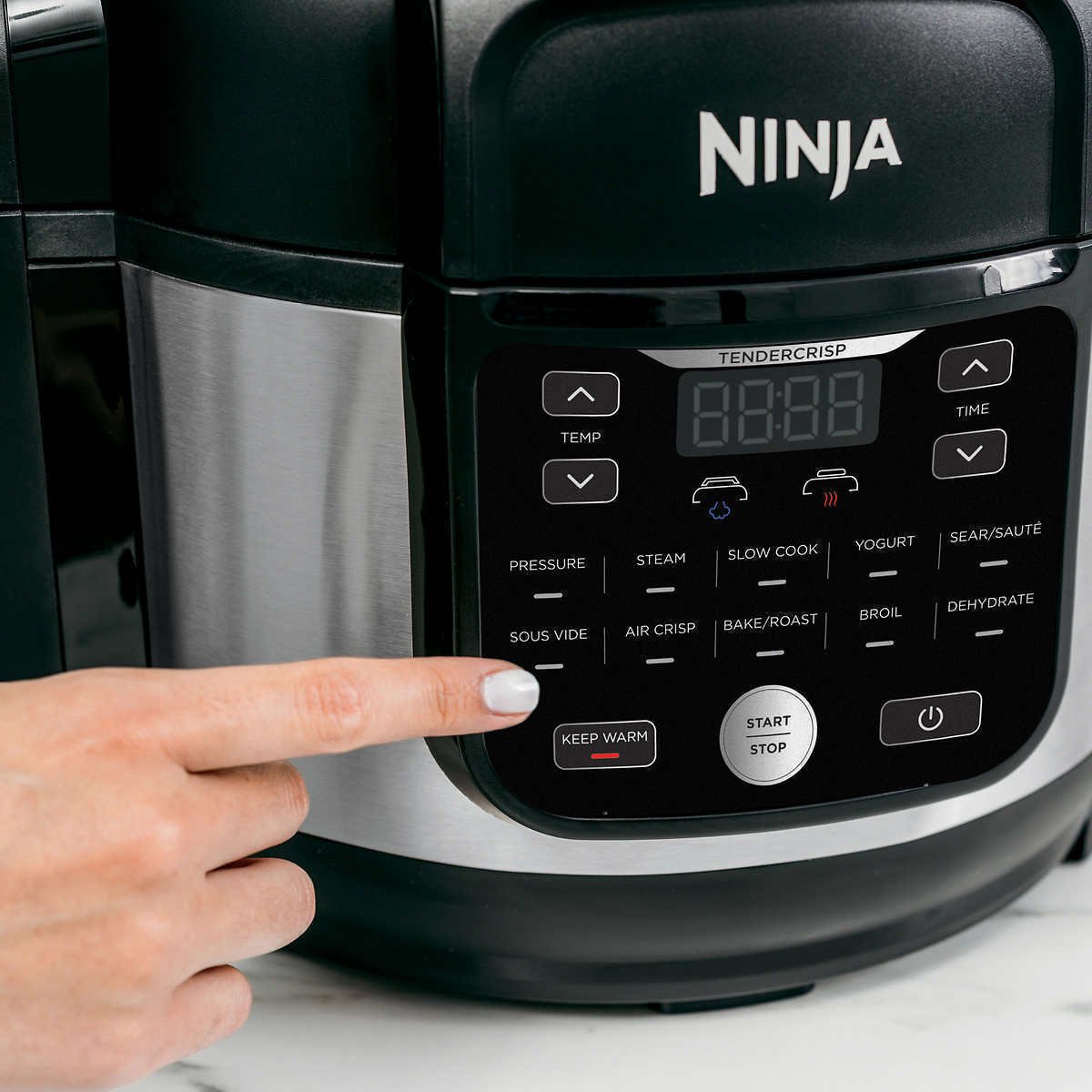 Ninja Foodi Pro 6.5-Quart Pressure Cooker with TenderCrisp， 11-in-1 Programmable