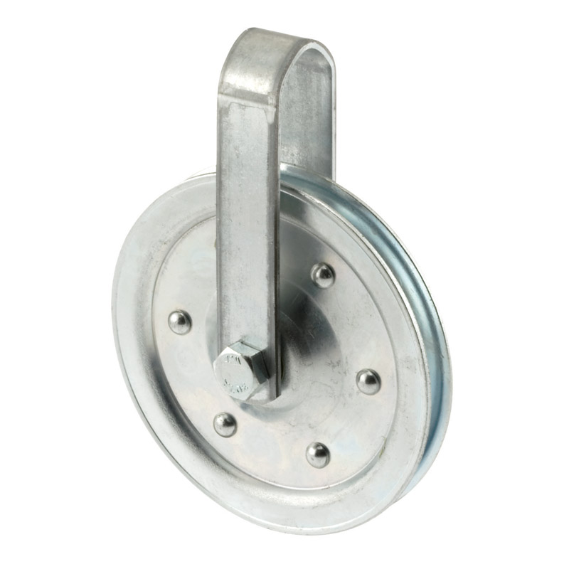 Prime-Line 6 in. W X 12.13 in. L X 4 in. D Steel Pulley